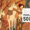 PUZZLE Enfant 500P "UNICORN GARDEN" (DJECO) 1 PUZZLE Enfant 500P "UNICORN GARDEN" (DJECO) -Jeux De Société Boutique 55321