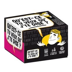 QU'EST-CE TU VEUX QU'J'TE DISE