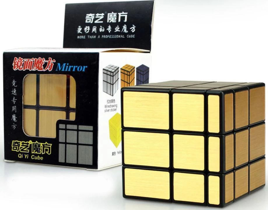 MIRROR CUBE GOLD QIYI 3 MIRROR CUBE GOLD QIYI